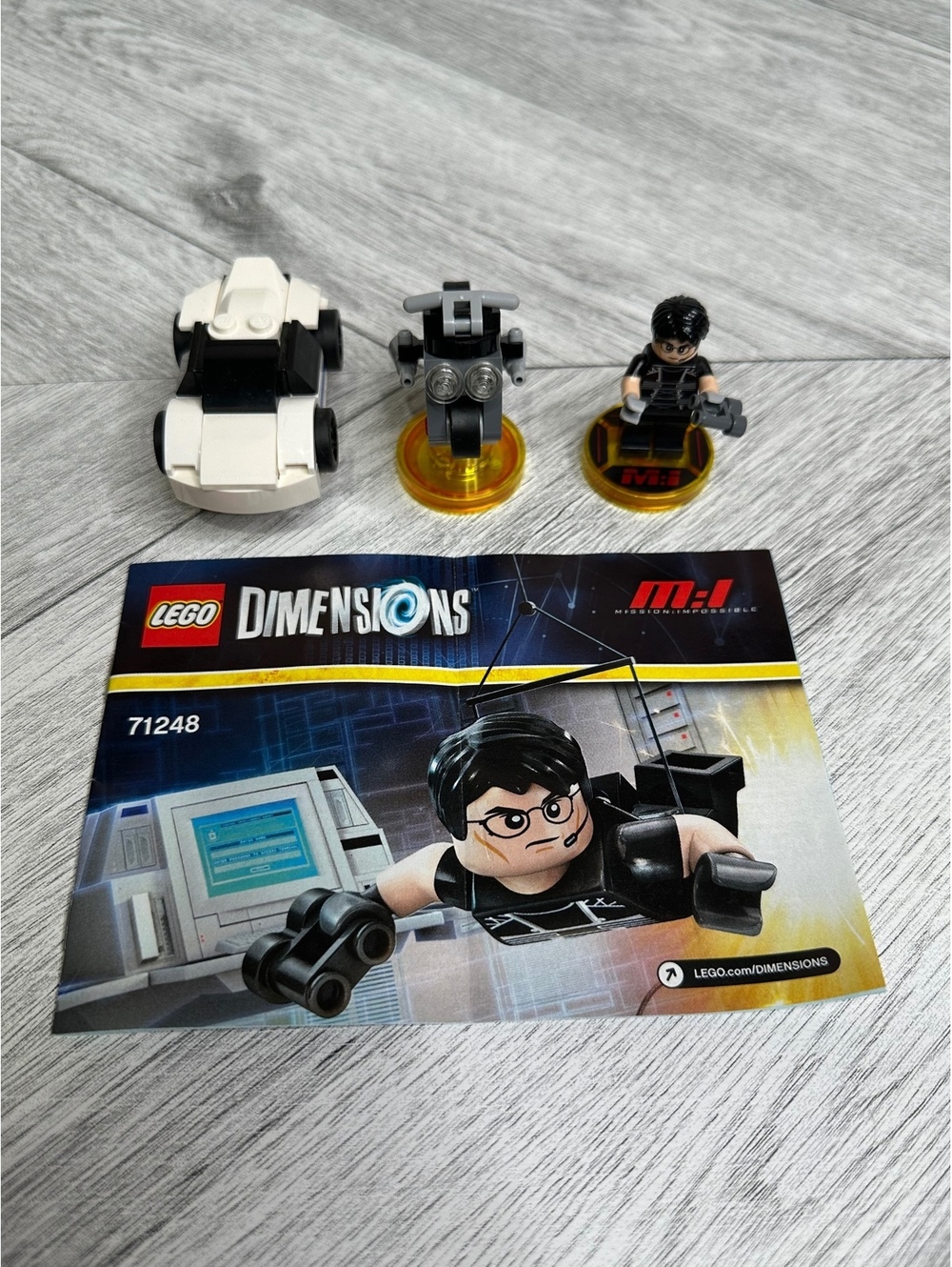 LEGO Dimensions 71248 Mission Impossible Ethan Hunt Level Pack Complete
